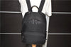 Authentic PRADA Nylon Leather Backpack Purse Black 2794D