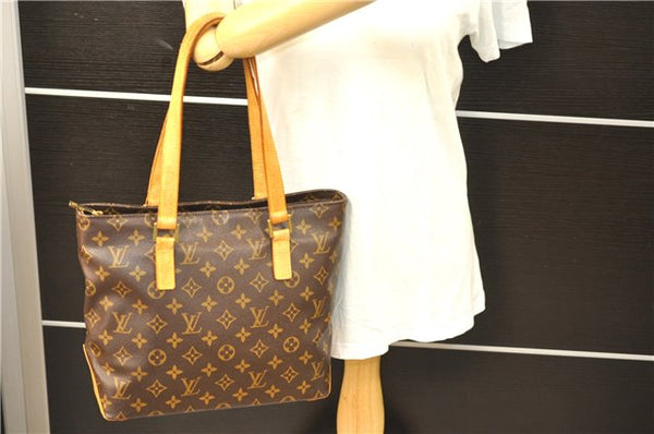 Authentic Louis Vuitton Monogram Cabas Piano Tote Bag Purse M51148 LV 2795D