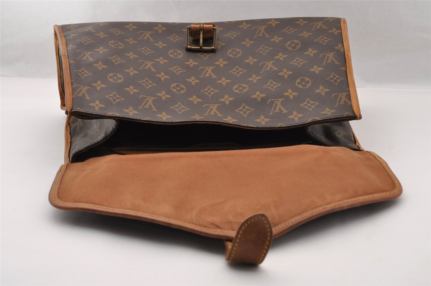 Authentic Louis Vuitton Monogram Beverly 41 M51121 2Way Shoulder Hand Bag 2795I