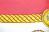 Authentic HERMES Carre 90 Scarf "LES TAMBOURS" Silk Red 2796D