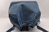 Authentic Louis Vuitton Epi Petit Noe Shoulder Drawstring Bag M44105 Blue 2796I
