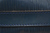 Authentic Louis Vuitton Epi Petit Noe Shoulder Drawstring Bag M44105 Blue 2796I