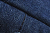Authentic PRADA Canapa M Denim 2Way Tote Hand Bag B2642B Blue 2797E