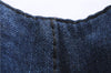 Authentic PRADA Canapa M Denim 2Way Tote Hand Bag B2642B Blue 2797E