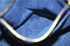 Authentic PRADA Canapa M Denim 2Way Tote Hand Bag B2642B Blue 2797E