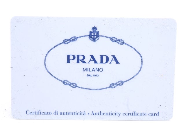Authentic PRADA Canapa M Denim 2Way Tote Hand Bag B2642B Blue 2797E