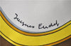 Authentic HERMES Carre 90 Scarf "GRAND APPARAT" Silk Brown 2799D