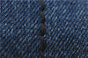 Authentic PRADA Canapa M Denim Tote Hand Bag Blue 2799E