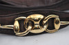 Authentic GUCCI Guccissima Horsebit GG Leather Shoulder Bag 170014 Brown 2799I