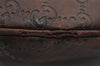 Authentic GUCCI Guccissima Horsebit GG Leather Shoulder Bag 170014 Brown 2799I