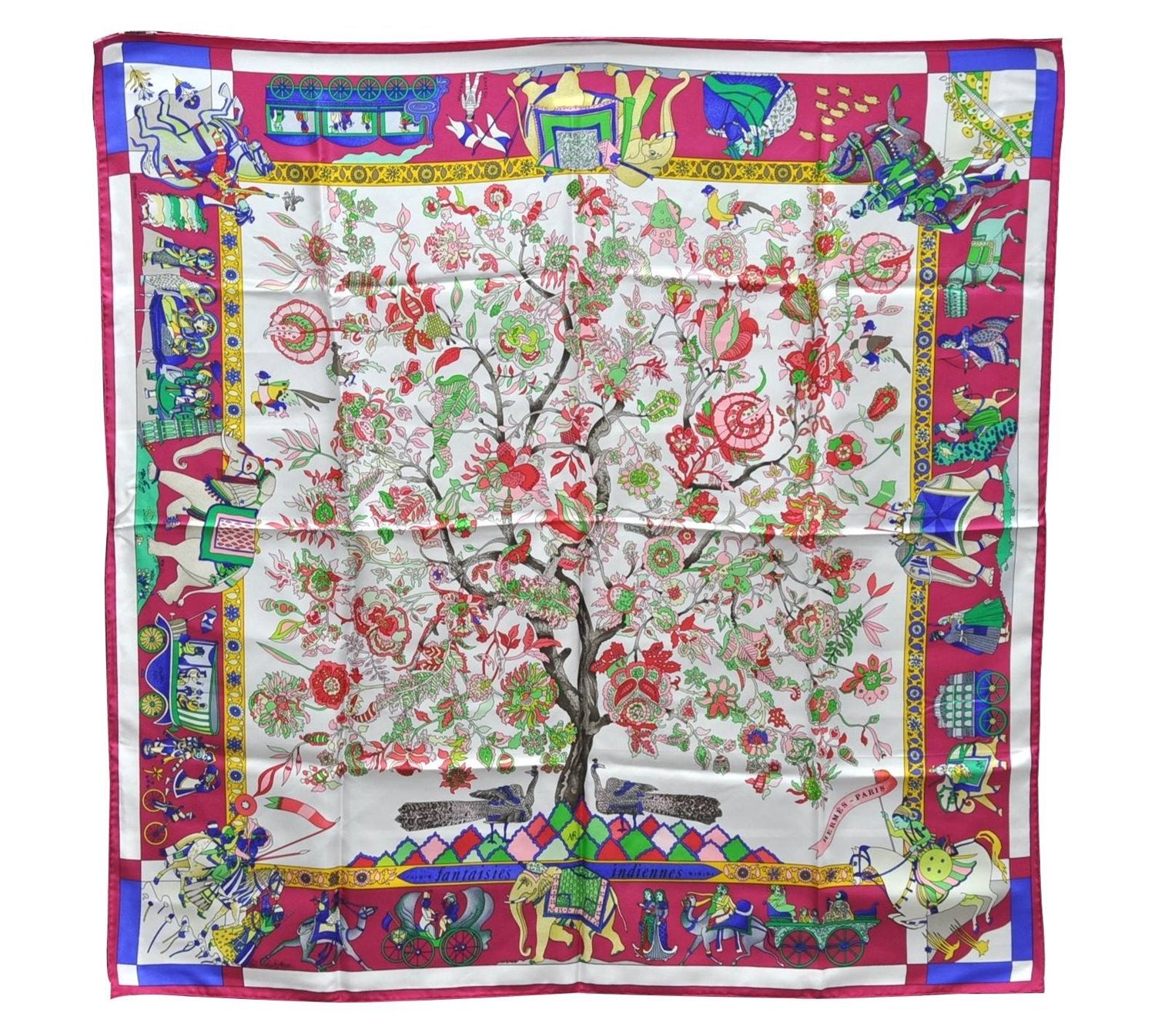 Authentic HERMES Carre 90 Scarf 