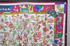 Authentic HERMES Carre 90 Scarf "fantaisies indiennes" Silk Pink 2800D