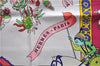 Authentic HERMES Carre 90 Scarf "fantaisies indiennes" Silk Pink 2800D