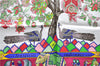 Authentic HERMES Carre 90 Scarf "fantaisies indiennes" Silk Pink 2800D