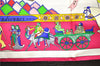 Authentic HERMES Carre 90 Scarf "fantaisies indiennes" Silk Pink 2800D