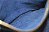 Authentic PRADA Canapa M Denim Tote Hand Bag B1877B Blue 2800E