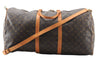 Authentic Louis Vuitton Monogram Keepall Bandouliere 60 M41412 Boston Bag 2800F