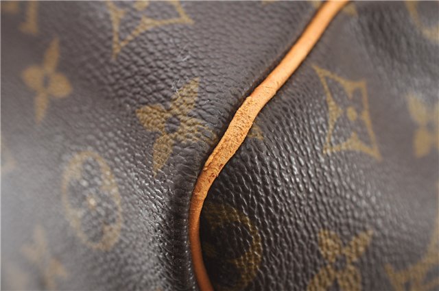 Authentic Louis Vuitton Monogram Keepall Bandouliere 60 M41412 Boston Bag 2800F