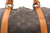 Authentic Louis Vuitton Monogram Keepall Bandouliere 60 M41412 Boston Bag 2800F