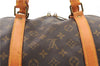 Authentic Louis Vuitton Monogram Keepall Bandouliere 60 M41412 Boston Bag 2800F