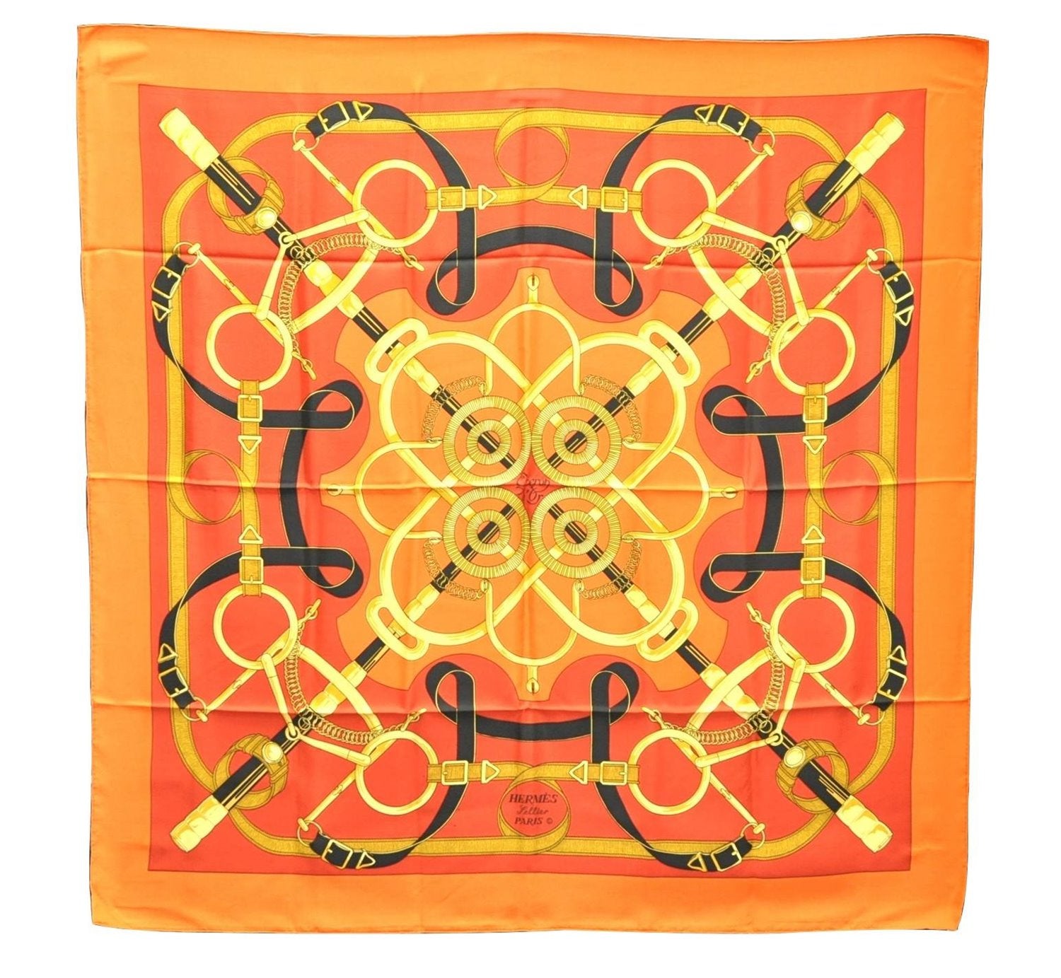 Authentic HERMES Carre 90 Scarf 