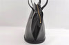 Auth Louis Vuitton Epi Saint Jacques Shopping Shoulder Bag Black M52262 LV 2801I