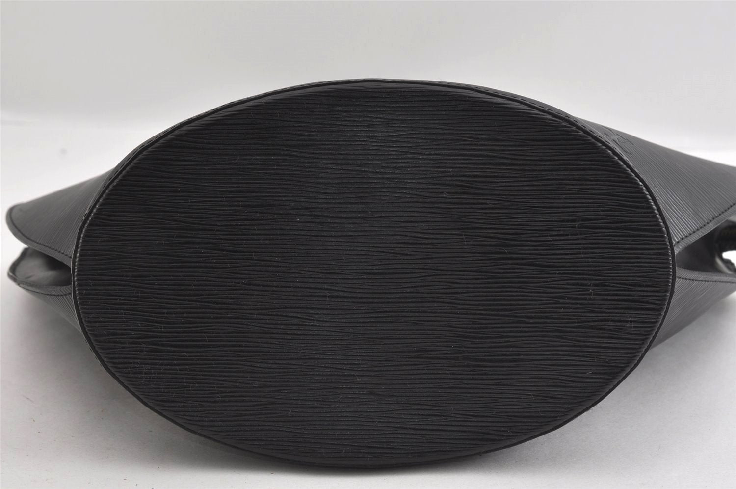 Auth Louis Vuitton Epi Saint Jacques Shopping Shoulder Bag Black M52262 LV 2801I