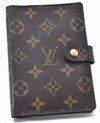 Authentic Louis Vuitton Monogram Agenda PM Notebook Cover R20005 LV 2802F