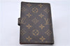 Authentic Louis Vuitton Monogram Agenda PM Notebook Cover R20005 LV 2802F