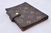 Authentic Louis Vuitton Monogram Agenda PM Notebook Cover R20005 LV 2802F