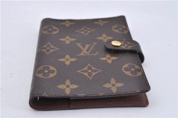 Authentic Louis Vuitton Monogram Agenda PM Notebook Cover R20005 LV 2802F