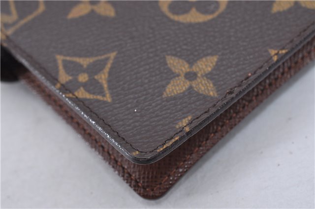 Authentic Louis Vuitton Monogram Agenda PM Notebook Cover R20005 LV 2802F