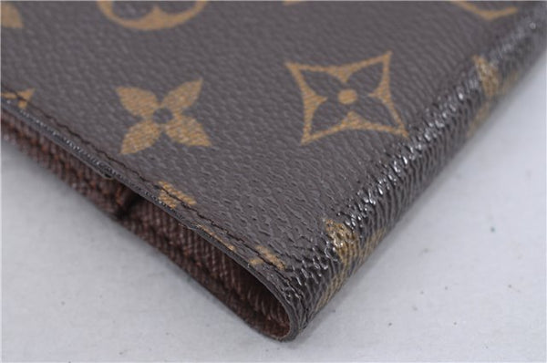 Authentic Louis Vuitton Monogram Agenda PM Notebook Cover R20005 LV 2802F