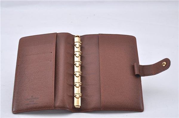Authentic Louis Vuitton Monogram Agenda PM Notebook Cover R20005 LV 2802F