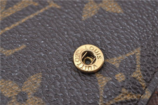 Authentic Louis Vuitton Monogram Agenda PM Notebook Cover R20005 LV 2802F