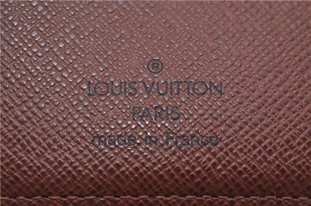 Authentic Louis Vuitton Monogram Agenda PM Notebook Cover R20005 LV 2802F