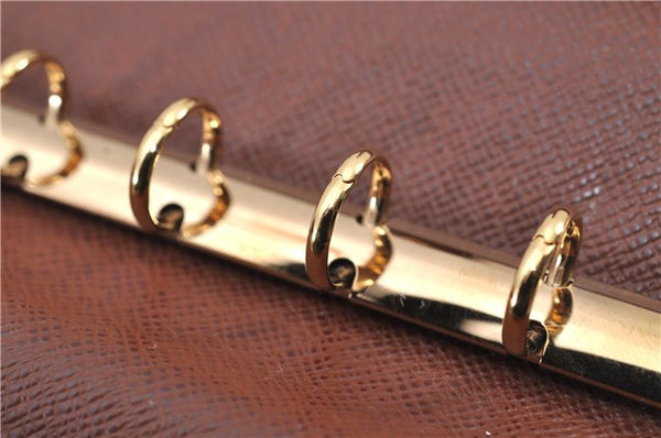 Authentic Louis Vuitton Monogram Agenda PM Notebook Cover R20005 LV 2802F