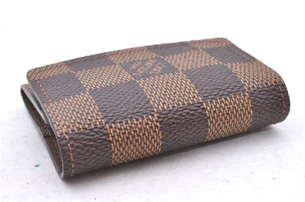 Authentic Louis Vuitton Damier Cufflinks Accessory Case Pouch M64681 LV 2803F