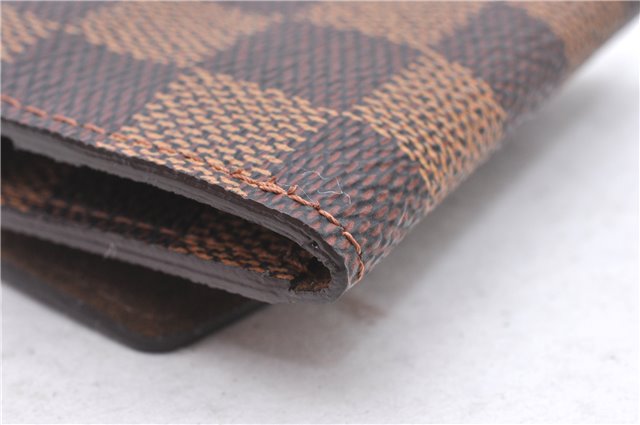 Authentic Louis Vuitton Damier Cufflinks Accessory Case Pouch M64681 LV 2803F