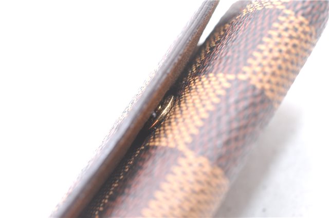 Authentic Louis Vuitton Damier Cufflinks Accessory Case Pouch M64681 LV 2803F