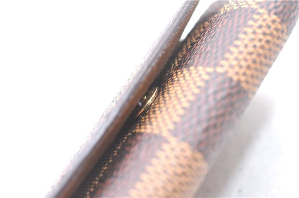 Authentic Louis Vuitton Damier Cufflinks Accessory Case Pouch M64681 LV 2803F