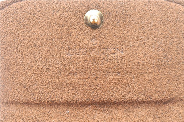 Authentic Louis Vuitton Damier Cufflinks Accessory Case Pouch M64681 LV 2803F