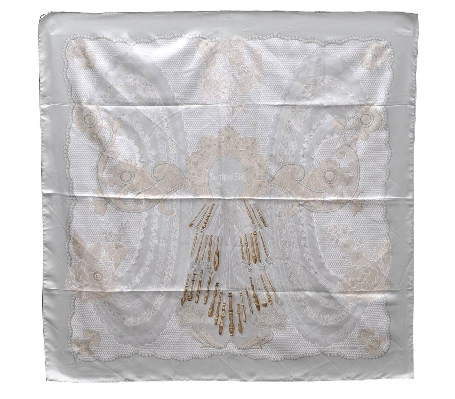 Authentic HERMES Carre 90 Scarf 