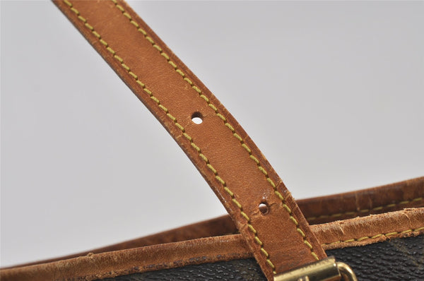 Authentic Louis Vuitton Monogram Bucket PM Shoulder Tote Bag M42238 Junk 2805I