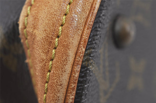 Authentic Louis Vuitton Monogram Bucket PM Shoulder Tote Bag M42238 Junk 2805I