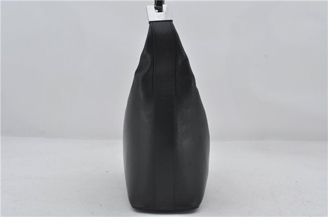 Authentic GUCCI Vintage Shoulder Hand Bag Purse Leather 0013814 Black 2806E