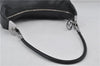 Authentic GUCCI Vintage Shoulder Hand Bag Purse Leather 0013814 Black 2806E