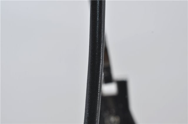 Authentic GUCCI Vintage Shoulder Hand Bag Purse Leather 0013814 Black 2806E