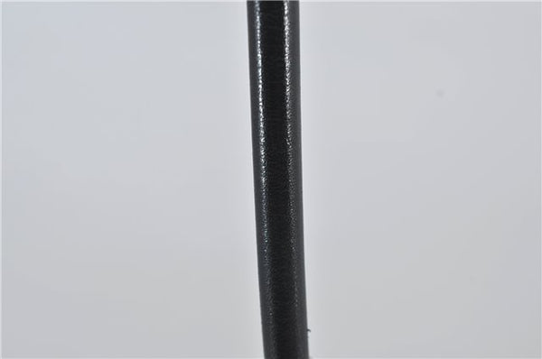 Authentic GUCCI Vintage Shoulder Hand Bag Purse Leather 0013814 Black 2806E