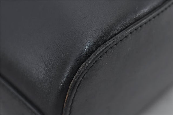 Authentic GUCCI Vintage Shoulder Hand Bag Purse Leather 0013814 Black 2806E